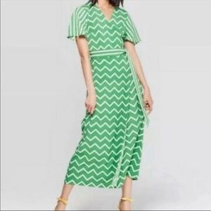 Who What Wear for Target Chevron Print Wrap Dress